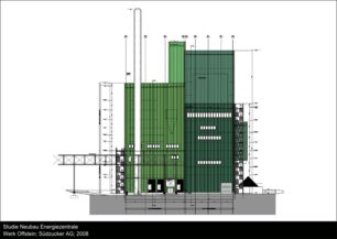 Studie Neubau Energiezentrale Werk Offstein Südzucker AG
